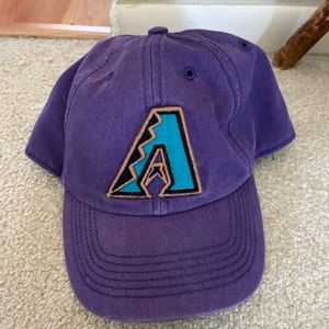 Arizona Diamondbacks baseball hat. Purple.
